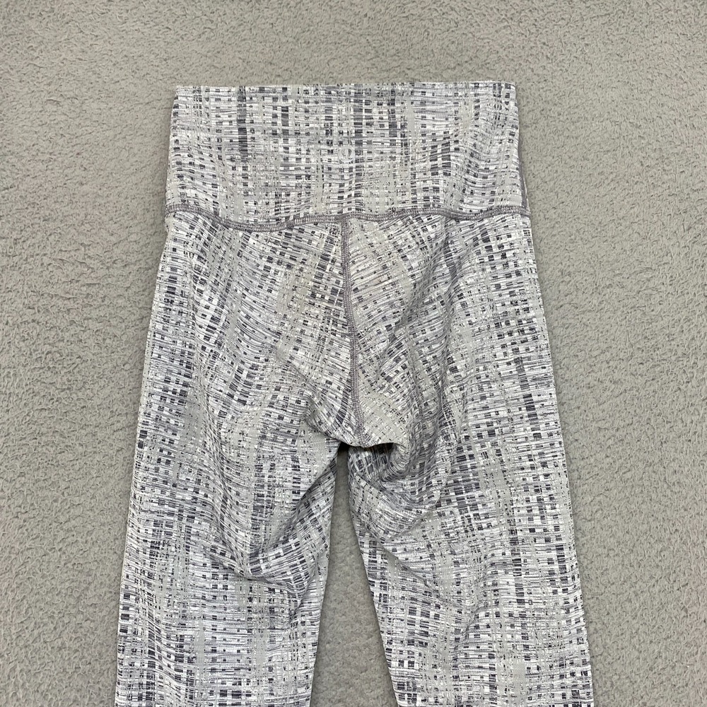Lululemon Leggings‎ Womens 2 Wunder Under High Rise Gray Yoga Train Moonphase* - Picture 9 of 12